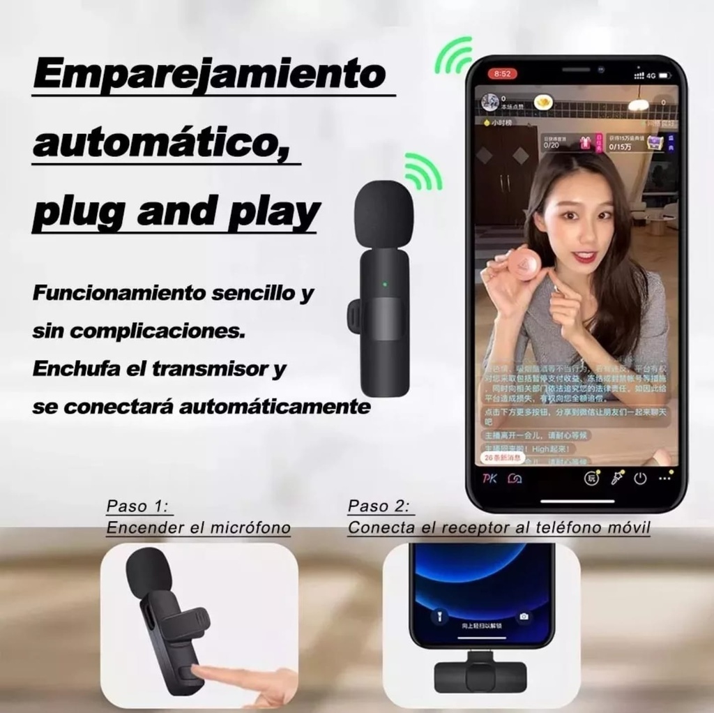  MICROFONO WIRELESS