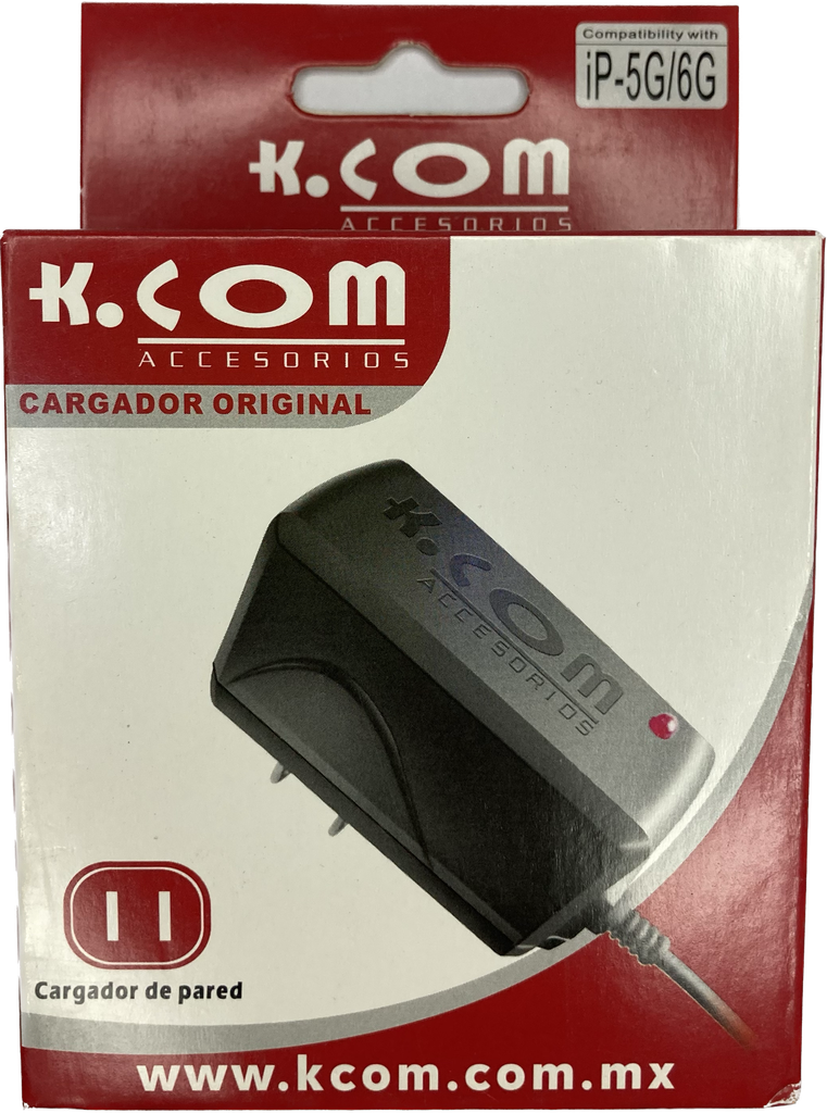 CARGADOR KCOM IPHONE 5