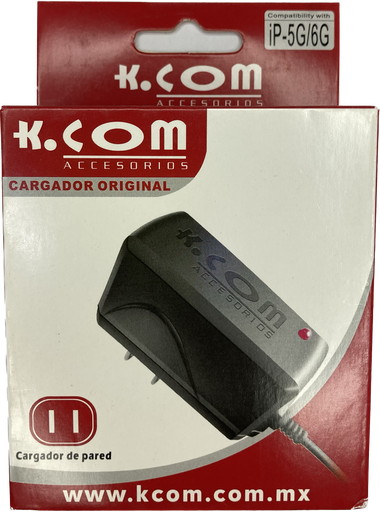 [clavija] CARGADOR KCOM IPHONE 5