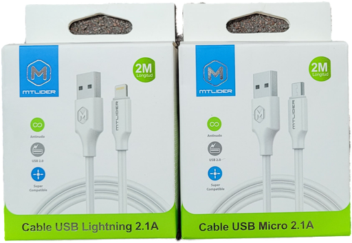 CABLE USB 2 METROS MT LIDER