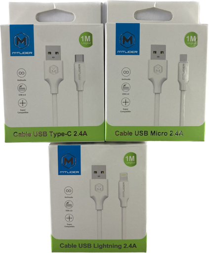 CABLE USB 1 METRO MT LIDER