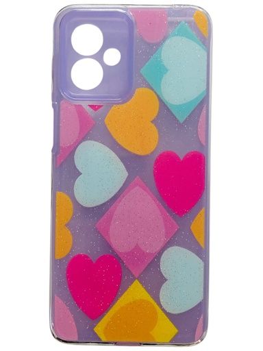 CASE BRILLO DISEÑO (MOTOROLA G14)