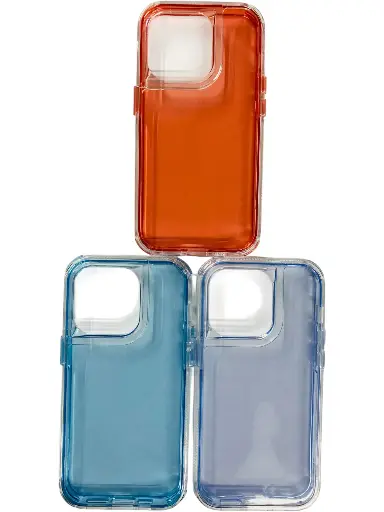 CASE RAINBOW DOS PIEZAS (IPHONE 14 PRO)